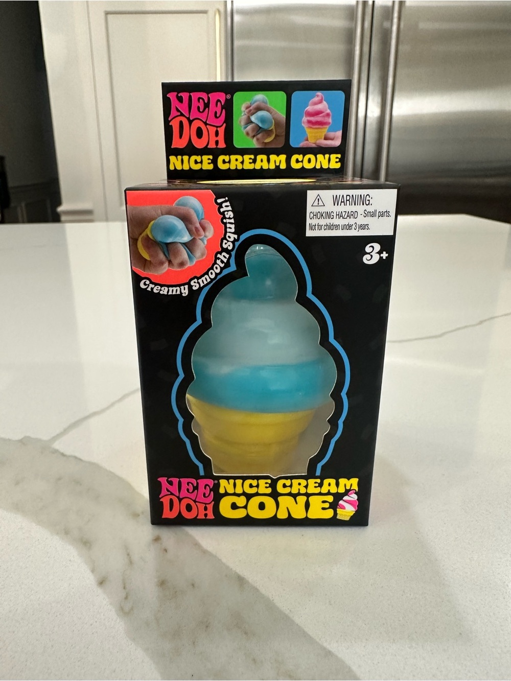 Needoh Nice Cream Cone Kids Toy - Blue *Last one left* FAST SHIPPING